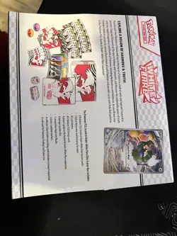 Pokemon TCG Scarlet & Violet White Flare ETB Elite Trainer Box Factory Sealed - Image 3