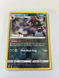 Hydreigon - 110/189 - Thank You Stamped Promo Holo Rare Pokemon Card - NM - Image 1