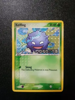 Koffing 62/107 Reverse Holo Common LP | Pokemon Ex Deoxys 2005 - Image 1