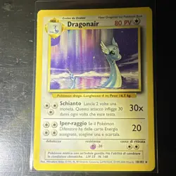 Pokemon TCG Dragonair 18/102 Base Set Rare Regular Italian Stage 1 80 HP - Image 1