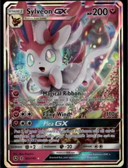 Sylveon GX 92a/145 Promo Alternate Art Promos 092a/145 Fairy Holo Pokemon Card - Image 1