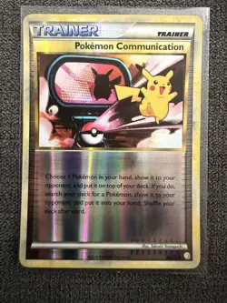 Pokemon Communication 98/123 Heartgold Soul Silver Reverse Holo - NM Condition - Image 1