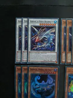 Lotto yugioh Deck Ghoti Il Ghoti Bicornuto Eanoc Sentinella Snopios Furia Ixeep - Image 3