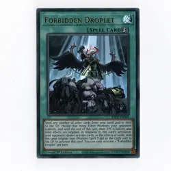 Forbidden Droplet - RA01-EN064 - Super Rare - 1st Edition - YuGiOh - Image 1