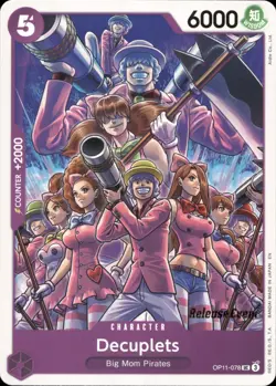 One Piece TCG • Decuplets OP11-078 • Pre Release-Promo • ENG/NM - Image 1