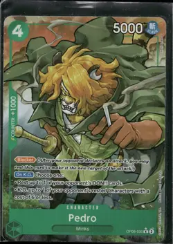 One Piece TCG • Pedro OP08-030 • Alternate Artwork • ENG/NM - Image 1