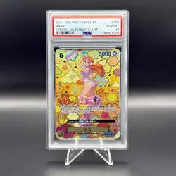 PSA 10 Nami OP08-106 Emperors In The New World Japanese One Piece Card - Image 1
