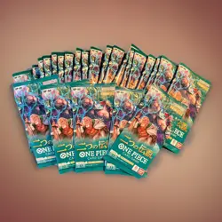 One Piece OP-08 Booster Pack Japanese Sealed TCG Card Game Bandai Manga Rare - Image 1