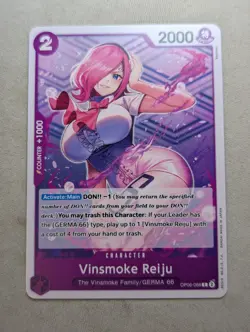 Vinsmoke Reiju OP06-068 Wings Of The Captain One Piece Card English - Image 1