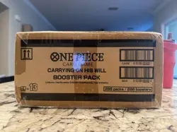 One Piece Card Game OP-13 Carrying On His Will Booster Box Case English SEALED - Image 1