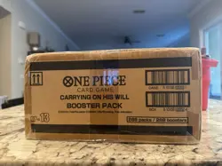 One Piece Card Game OP-13 Carrying On His Will Booster Box Case English SEALED - Image 5