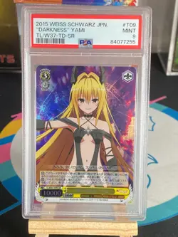 Darkness Yami SR Foil TL/W37-T09S - To Love-Ru Darkness - PSA 9 - JPN - Image 2