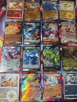 Pokemon 16 Card Lot nm V Max Mega SR Amazing Ex HOLO Rare Hits Only D35 - Image 1
