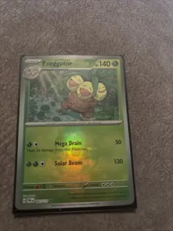 Pokemon Exeggutor TCG Reverse Pokeball Card 002/131 Prismatic Evolutions - Image 1