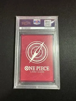 One Piece Roronoa Zoro Alt Art Card OP01-001 Japanese PSA 10 - Image 2