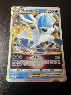 Glaceon VSTAR SWSH197 SWSH: Sword & Shield Promo Cards Holo - Image 1