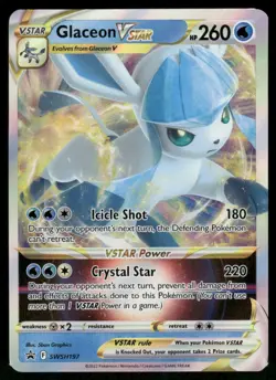 2019 Glaceon VSTAR - SWSH197 Promo Holo NM SWSH: Sword & Shield Promo Cards - Image 1