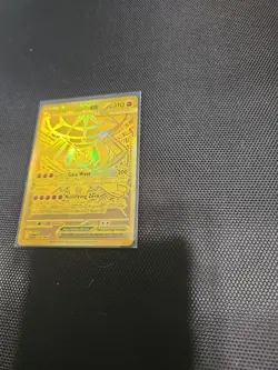 Mega Zygarde EX Gold Secret Rare Full Art Holo Pokemon Card 124/088 - Image 3