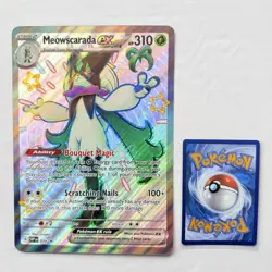 Pokemon Jumbo Card Lot Skeledirge Meowscarada Quaquaval ex Shiny Promo Starters - Image 2