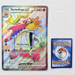 Pokemon Jumbo Card Lot Skeledirge Meowscarada Quaquaval ex Shiny Promo Starters - Image 4