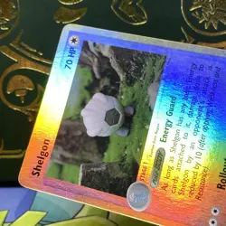 Shelgon 41/97 2003 EX Dragon Pokemon Card TCG Yuka Morii Reverse Holo LP+ - Image 4
