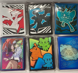Lot of 6 Pokemon TCG Card Sleeves ETB Brand New - Image 1