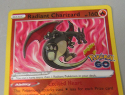 Radiant Charizard Pokemon GO #011/078 Card - Image 2