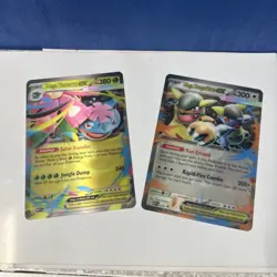 Pokemon Mega Venusaur EX / Mega Kangaskhan EX Jumbo Oversized Card 3D Set of 2 - Image 1