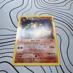 Dark Charizard Team Rocket 21/82 Non-Holo Card MP/HP - Image 2
