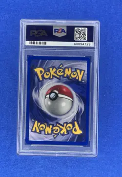 2000 Rocket's Hitmonchan 011/132 Gym Heroes Holo Pokemon Card PSA 9** Big Swirl* - Image 2