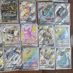 Pokemon TCG Shining Fates Shiny Holo V/VMAX Card Lot 42 Full Art English Cards - Image 5