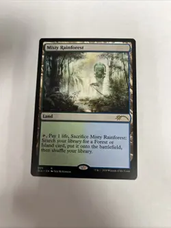 Misty Rainforest Nonfoil Secret Lair Card #005 MTG LP - Image 1