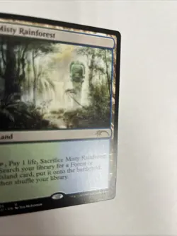 Misty Rainforest Nonfoil Secret Lair Card #005 MTG LP - Image 2
