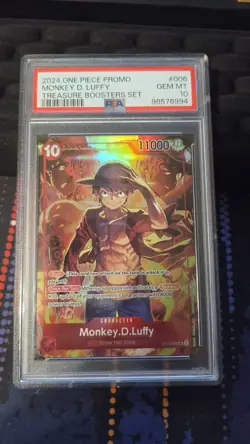 Monkey.D.Luffy (Treasure Booster Set) ST10-006 One Piece Promotion Cards Foil - Image 1