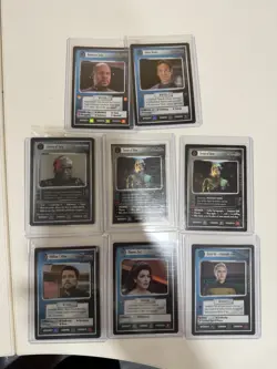 Star Trek CCG Rare/Promo/Foil 8-Card Lot Unplayed Mint/NM - Image 1