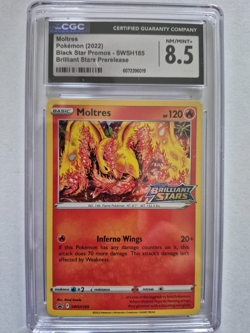 Moltres SWSH185 SWSH: Sword & Shield Promo Cards Holo - Image 1