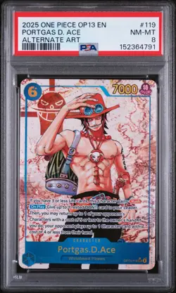 Portgas D. Ace OP13-119 One Piece Card Game - Image 1