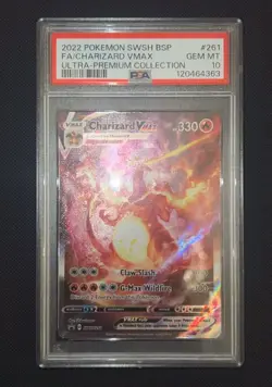 PSA 10 Charizard Vmax SWSH261 151 Black Star Promo Pokemon - Image 1