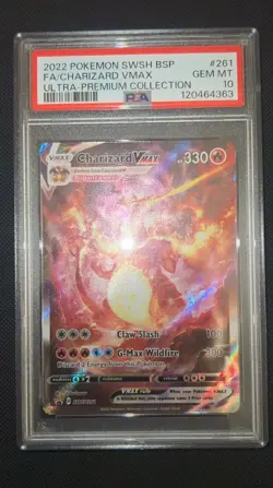 PSA 10 Charizard Vmax SWSH261 151 Black Star Promo Pokemon - Image 2