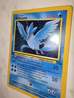 Pokemon TCG Articuno 2/62 Fossil 1st Edition Holo Card LP - Image 4
