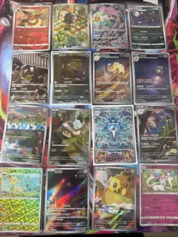 Pokemon 16 Card Lot nm V Max Mega SR Amazing Ex HOLO Rare Hits Only D12 - Image 1