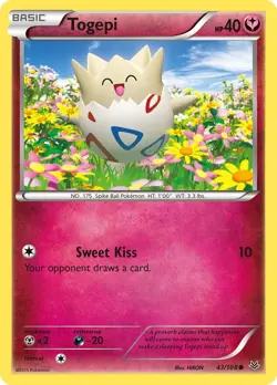 Togepi 43/108 Common XY - Roaring Skies Pokemon Card - Image 1