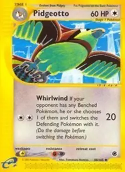 Pidgeotto 88/165 Uncommon Expedition Pokemon Card - Image 1