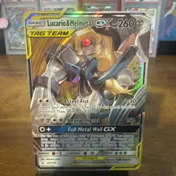 Pokemon TCG Lucario & Melmetal GX Tag Team Unbroken Bonds Card 120/214 - Image 1