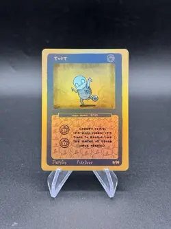 Pokederp Halloween Zombie Turt Holo Squirtle 3/36 Custom Derpy Card - Image 1
