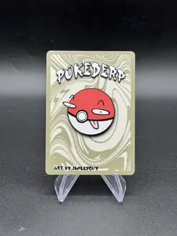Pokederp Halloween Zombie Turt Holo Squirtle 3/36 Custom Derpy Card - Image 2