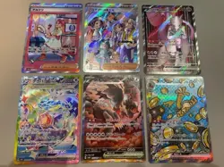 Pokemon Cards SR SAR Bulk Sale 6 Cards Japanese TCG Collection - Image 1