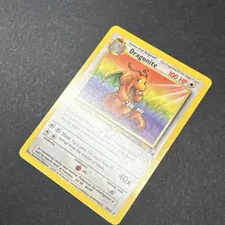 4 card LOT MP LP NM NM 19/62 Dark Dragonite 22/82 Dragonite GX 152/236 V 076/078 - Image 5