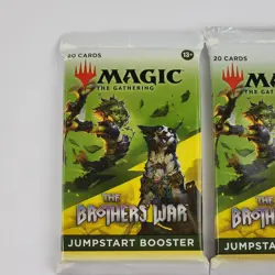 x2 MTG The Brothers' War Jumpstart Booster Pack English Sealed Magic Gathering - Image 2