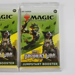 x2 MTG The Brothers' War Jumpstart Booster Pack English Sealed Magic Gathering - Image 3